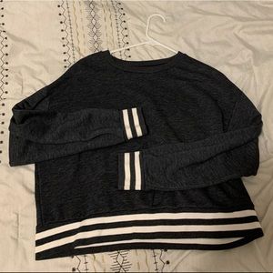 Crop top sweatshirt